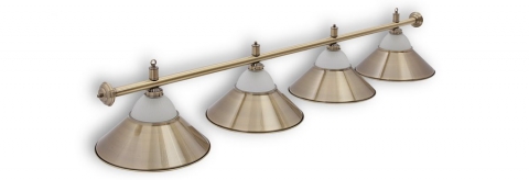 Светильник бильярдный для стола 10-11 футов "Alison Bronze" 4 плафона